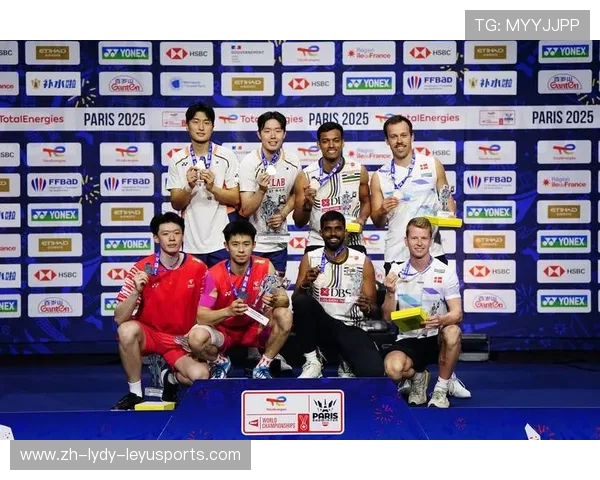 羽毛球领奖现场